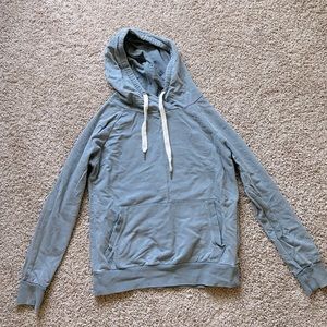 Forever 21 hoodie grey blue color